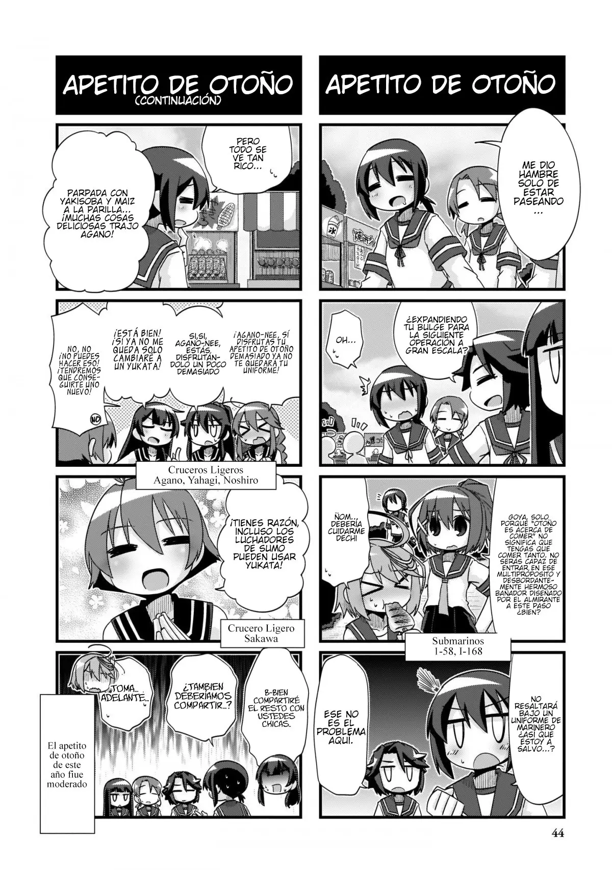 Kantai Collection 4-koma Comic: Fubuki- Ganbarimasu! (2013) - Capítulo 207.1 - Página 6 - LectorTMOo