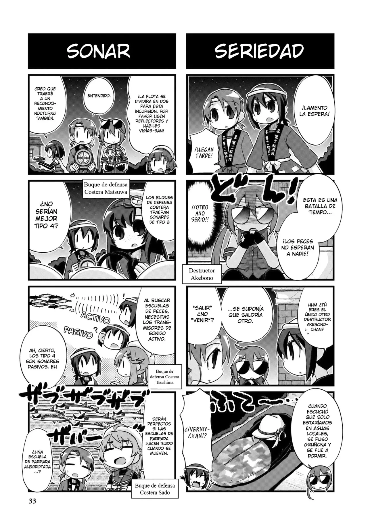 Kantai Collection 4-koma Comic: Fubuki- Ganbarimasu! (2013) - Capítulo 207 - Página 3 - LectorTMOo