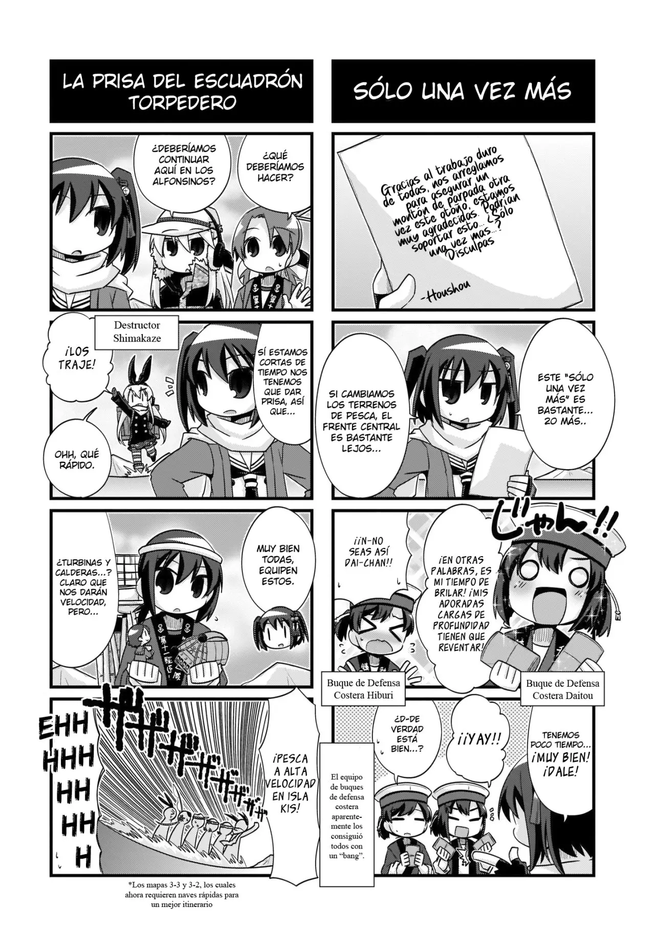 Kantai Collection 4-koma Comic: Fubuki- Ganbarimasu! (2013) - Capítulo 207 - Página 5 - LectorTMOo