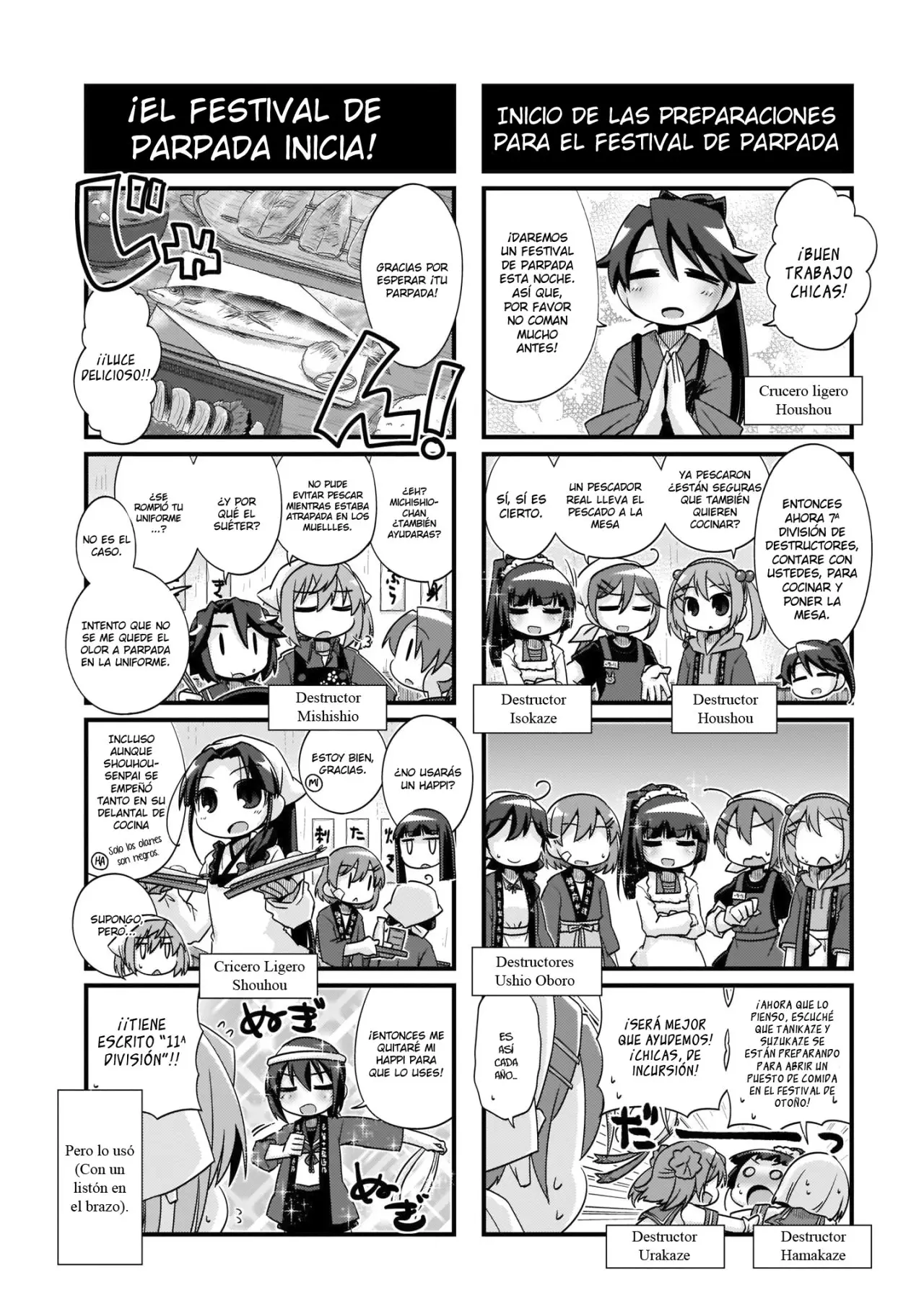 Kantai Collection 4-koma Comic: Fubuki- Ganbarimasu! (2013) - Capítulo 207 - Página 6 - LectorTMOo