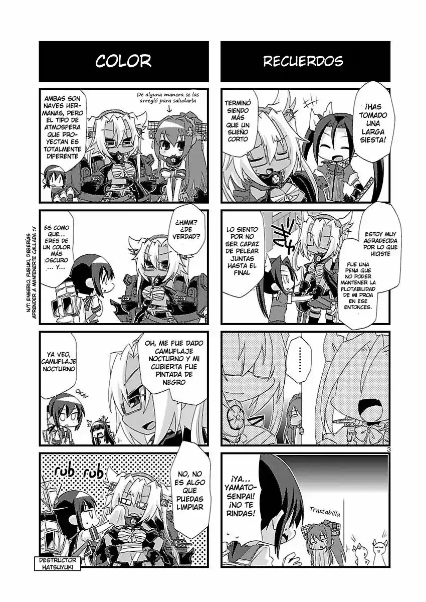 Kantai Collection 4-koma Comic: Fubuki- Ganbarimasu! (2013) - Capítulo 21 - Página 3 - LectorTMOo
