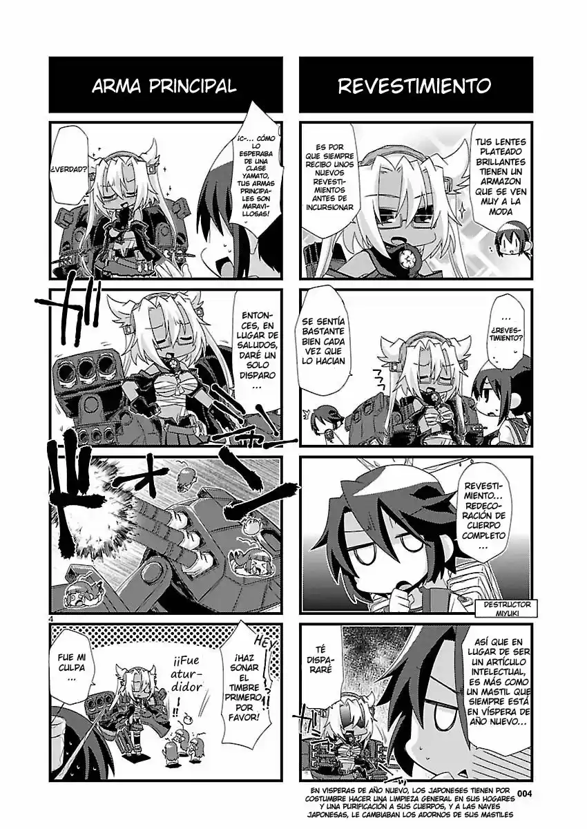 Kantai Collection 4-koma Comic: Fubuki- Ganbarimasu! (2013) - Capítulo 21 - Página 4 - LectorTMOo