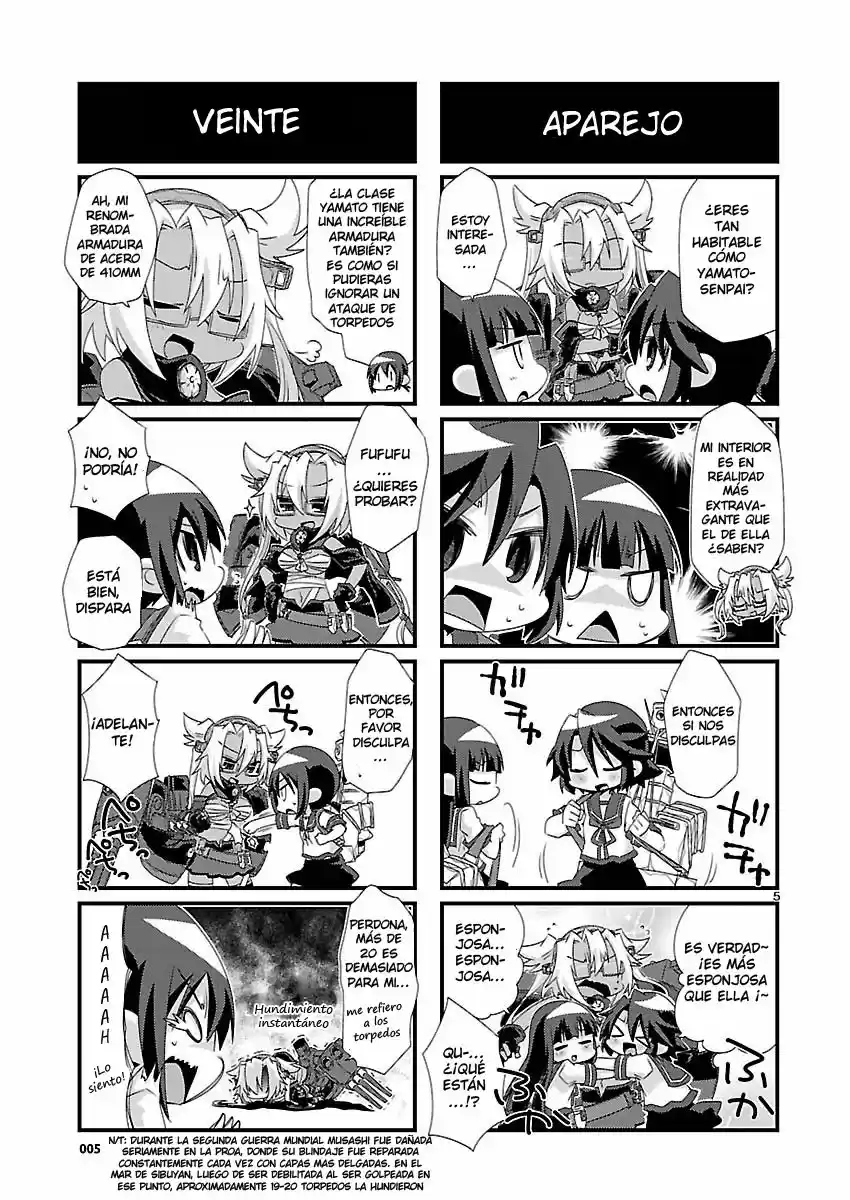 Kantai Collection 4-koma Comic: Fubuki- Ganbarimasu! (2013) - Capítulo 21 - Página 5 - LectorTMOo