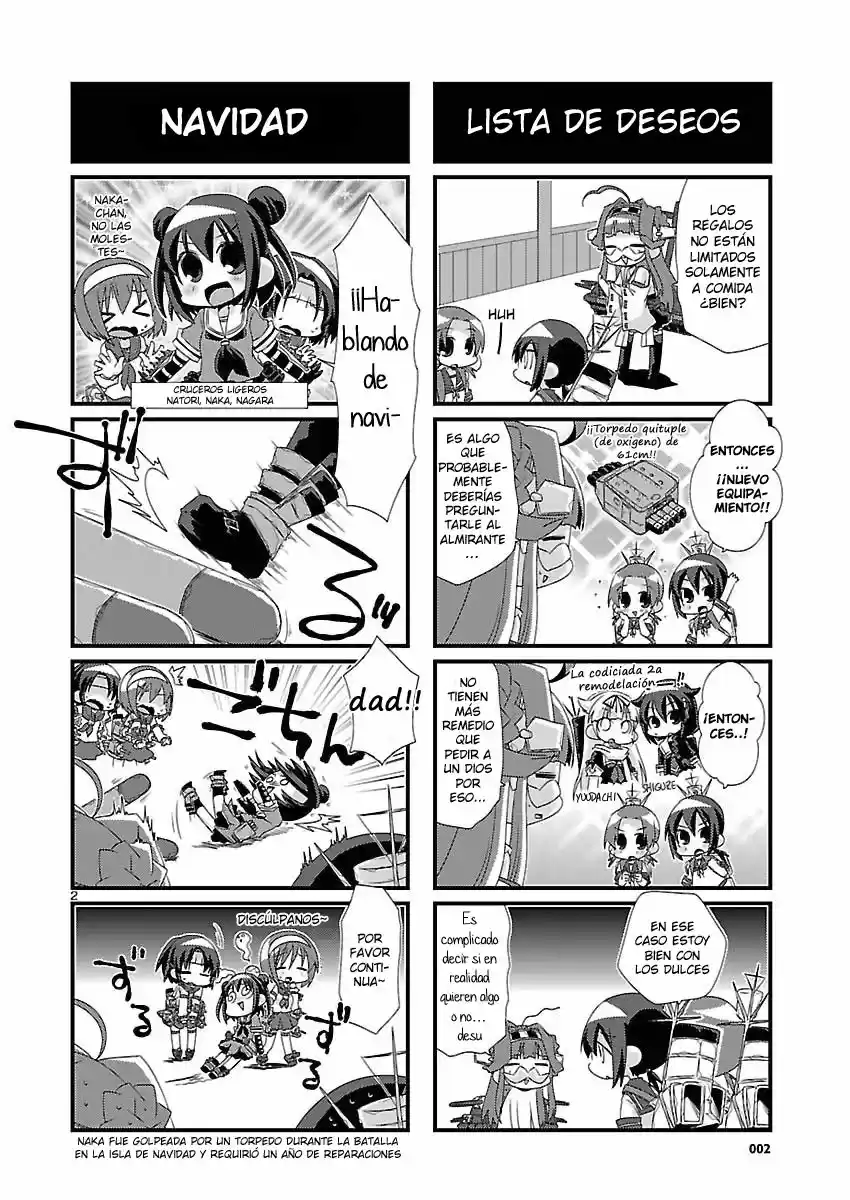 Kantai Collection 4-koma Comic: Fubuki- Ganbarimasu! (2013) - Capítulo 22 - Página 2 - LectorTMOo