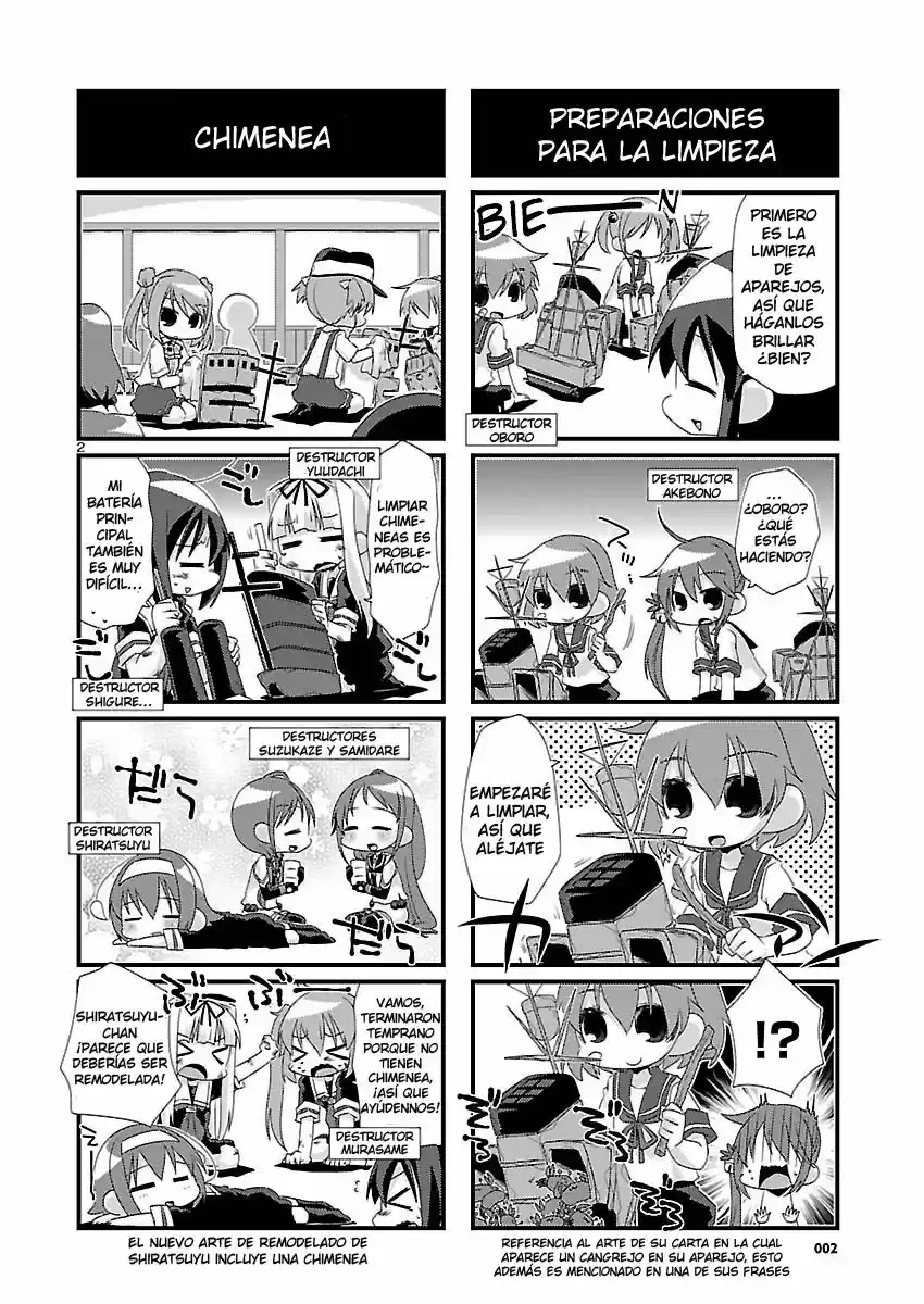 Kantai Collection 4-koma Comic: Fubuki- Ganbarimasu! (2013) - Capítulo 23 - Página 2 - LectorTMOo