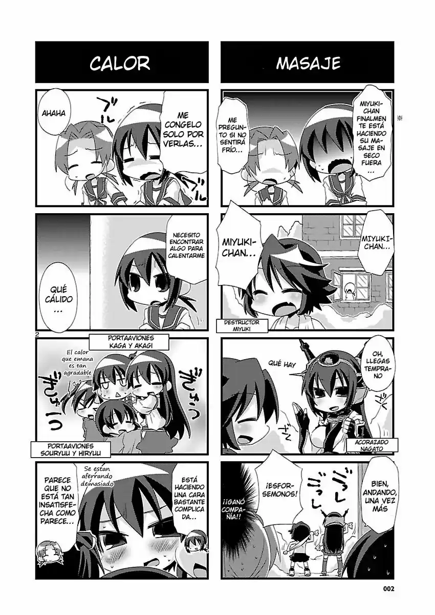 Kantai Collection 4-koma Comic: Fubuki- Ganbarimasu! (2013) - Capítulo 24 - Página 2 - LectorTMOo