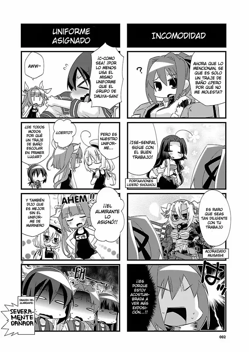 Kantai Collection 4-koma Comic: Fubuki- Ganbarimasu! (2013) - Capítulo 25 - Página 2 - LectorTMOo