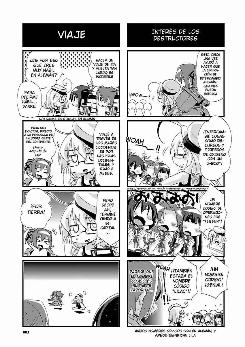 Kantai Collection 4-koma Comic: Fubuki- Ganbarimasu! (2013) - Capítulo 25 - Página 3 - LectorTMOo