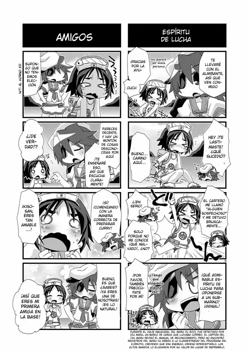 Kantai Collection 4-koma Comic: Fubuki- Ganbarimasu! (2013) - Capítulo 27 - Página 5 - LectorTMOo