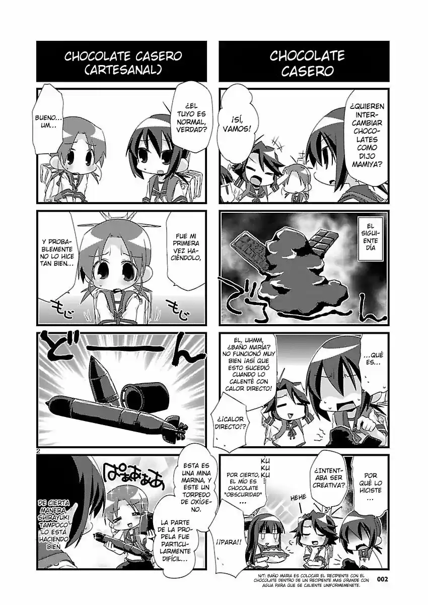 Kantai Collection 4-koma Comic: Fubuki- Ganbarimasu! (2013) - Capítulo 29 - Página 2 - LectorTMOo