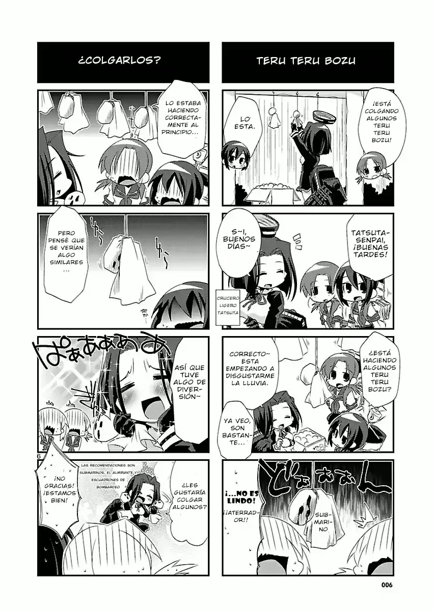 Kantai Collection 4-koma Comic: Fubuki- Ganbarimasu! (2013) - Capítulo 3 - Página 6 - LectorTMOo
