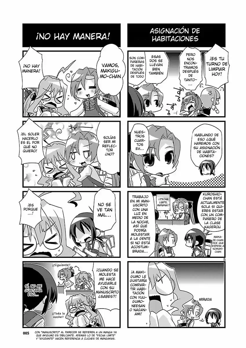 Kantai Collection 4-koma Comic: Fubuki- Ganbarimasu! (2013) - Capítulo 30 - Página 5 - LectorTMOo