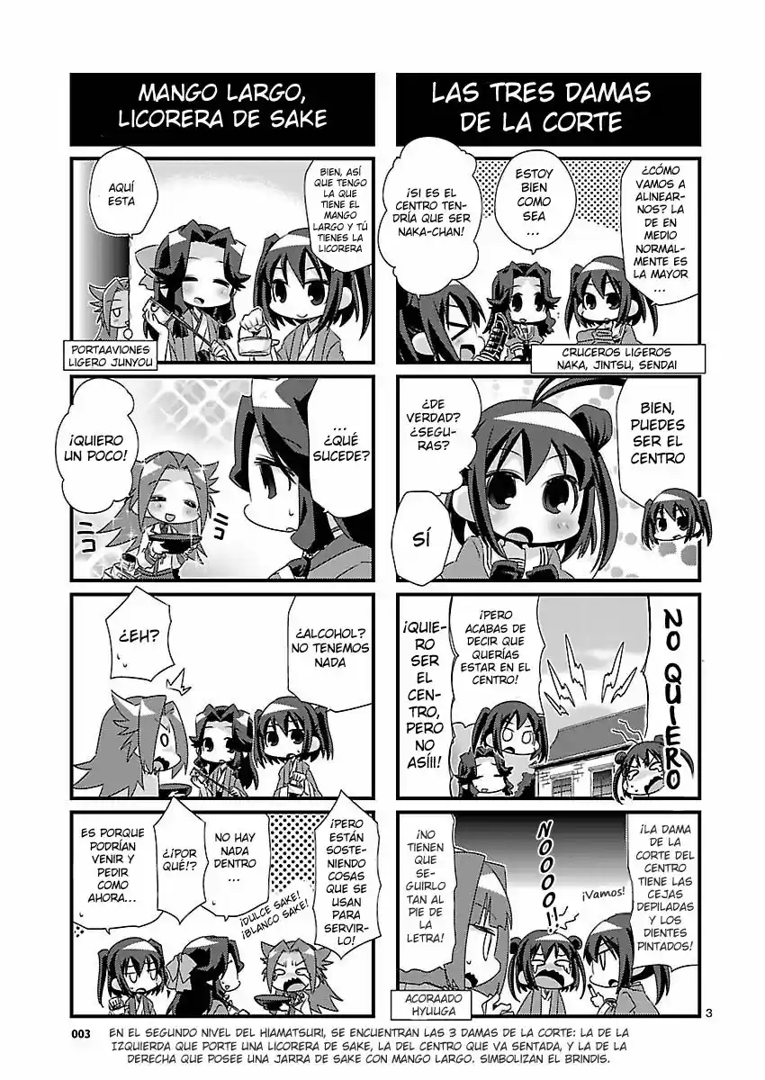 Kantai Collection 4-koma Comic: Fubuki- Ganbarimasu! (2013) - Capítulo 32 - Página 3 - LectorTMOo