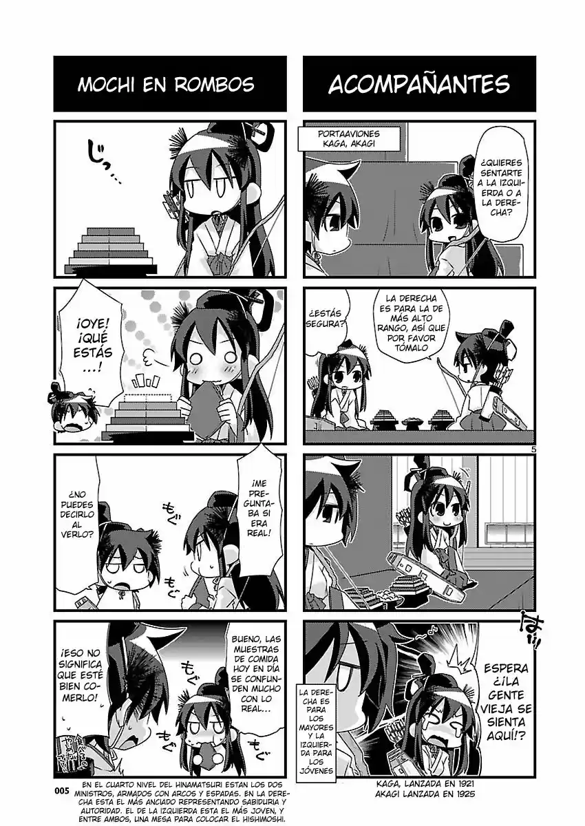 Kantai Collection 4-koma Comic: Fubuki- Ganbarimasu! (2013) - Capítulo 32 - Página 5 - LectorTMOo