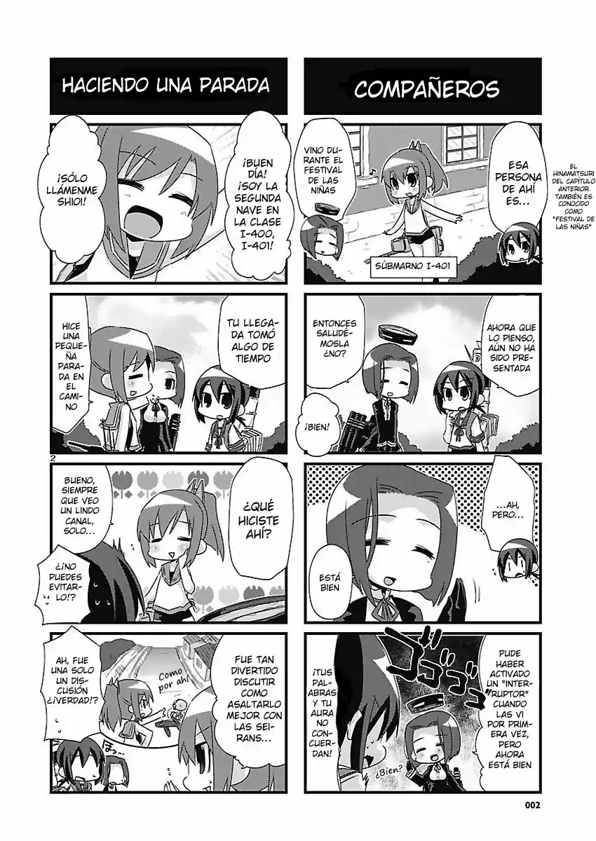 Kantai Collection 4-koma Comic: Fubuki- Ganbarimasu! (2013) - Capítulo 33 - Página 2 - LectorTMOo