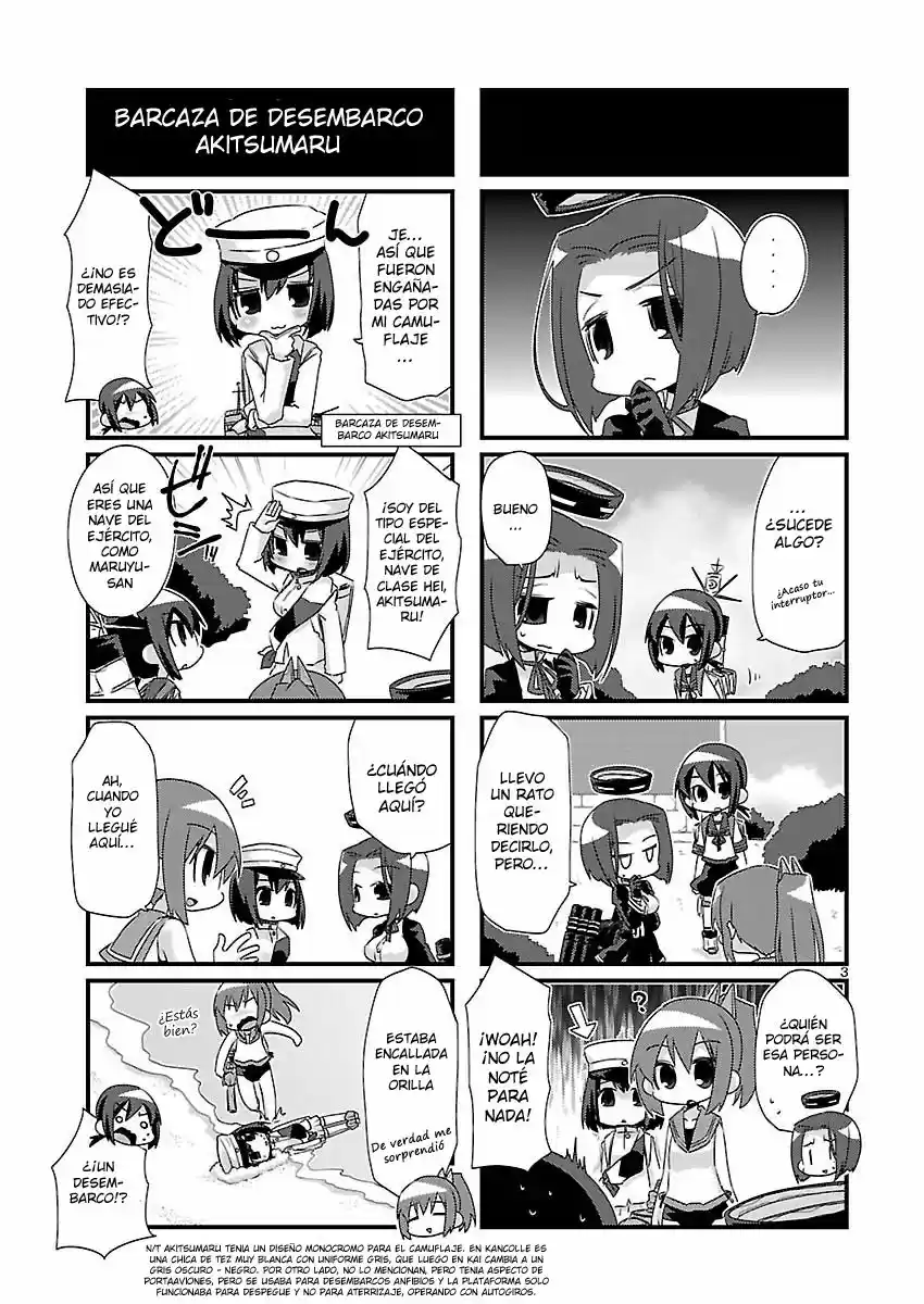Kantai Collection 4-koma Comic: Fubuki- Ganbarimasu! (2013) - Capítulo 33 - Página 3 - LectorTMOo