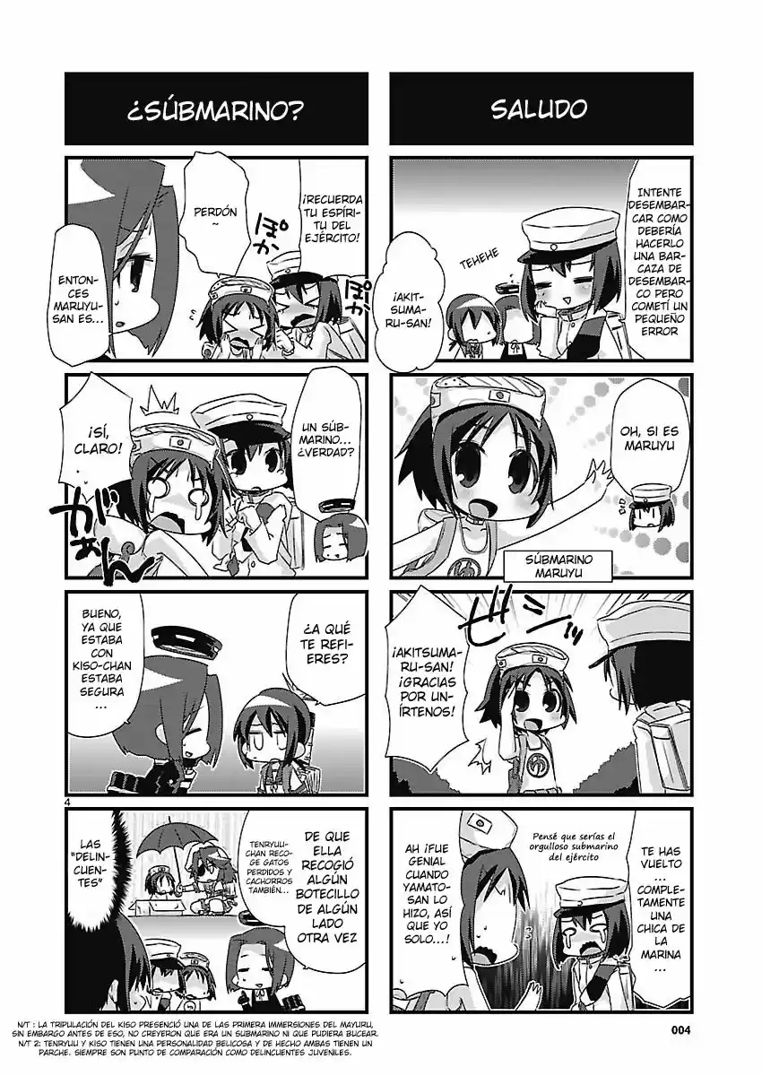 Kantai Collection 4-koma Comic: Fubuki- Ganbarimasu! (2013) - Capítulo 33 - Página 4 - LectorTMOo