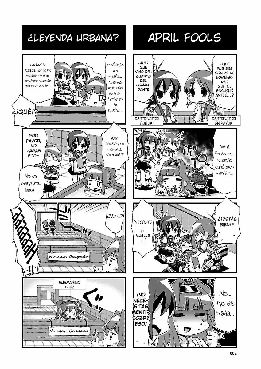 Kantai Collection 4-koma Comic: Fubuki- Ganbarimasu! (2013) - Capítulo 34 - Página 2 - LectorTMOo