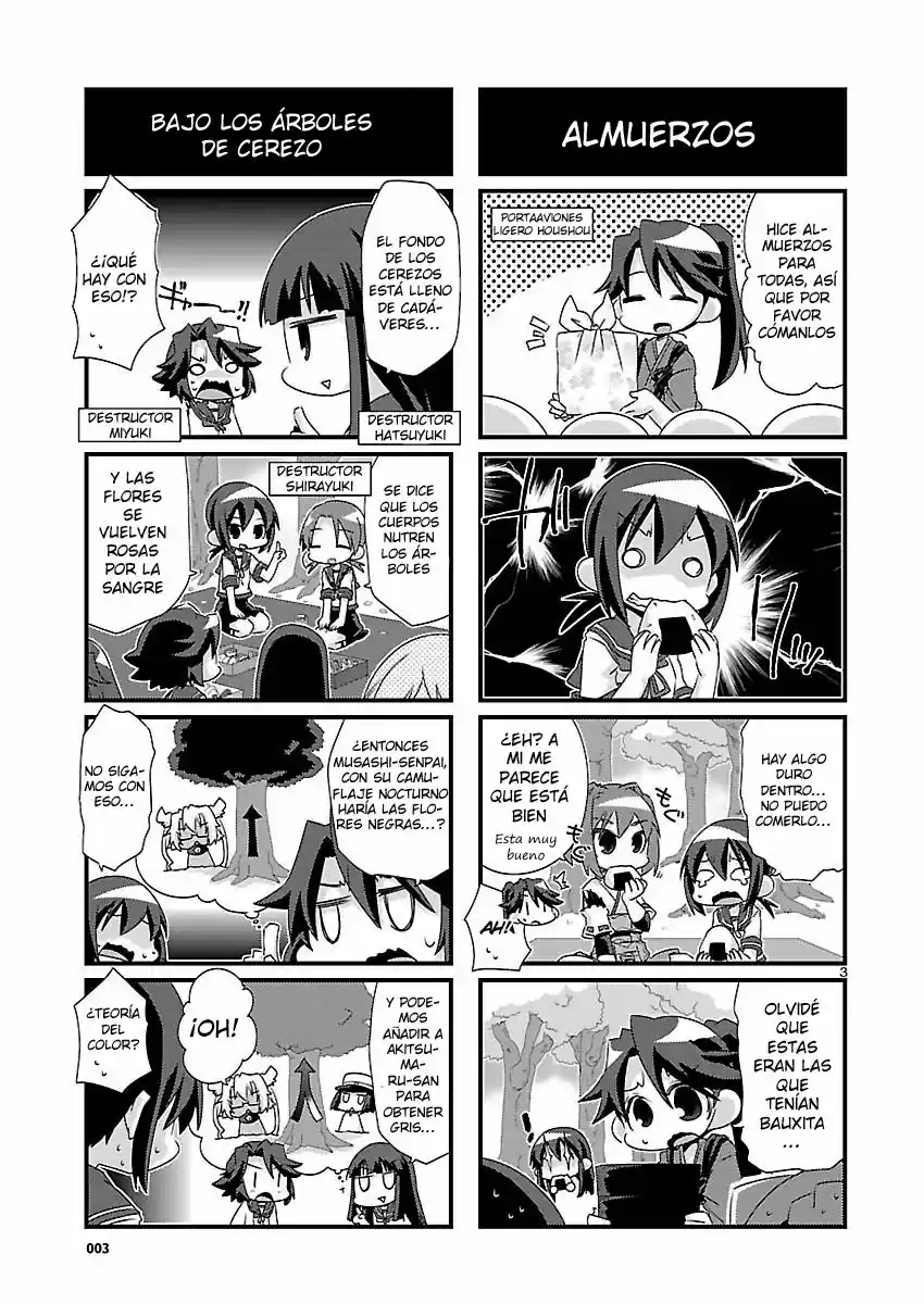 Kantai Collection 4-koma Comic: Fubuki- Ganbarimasu! (2013) - Capítulo 35 - Página 3 - LectorTMOo