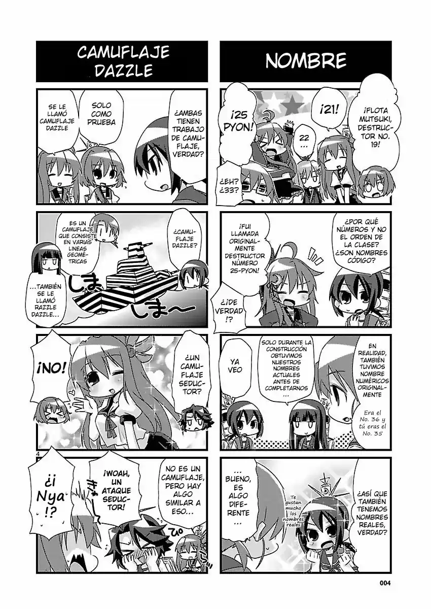 Kantai Collection 4-koma Comic: Fubuki- Ganbarimasu! (2013) - Capítulo 36 - Página 4 - LectorTMOo