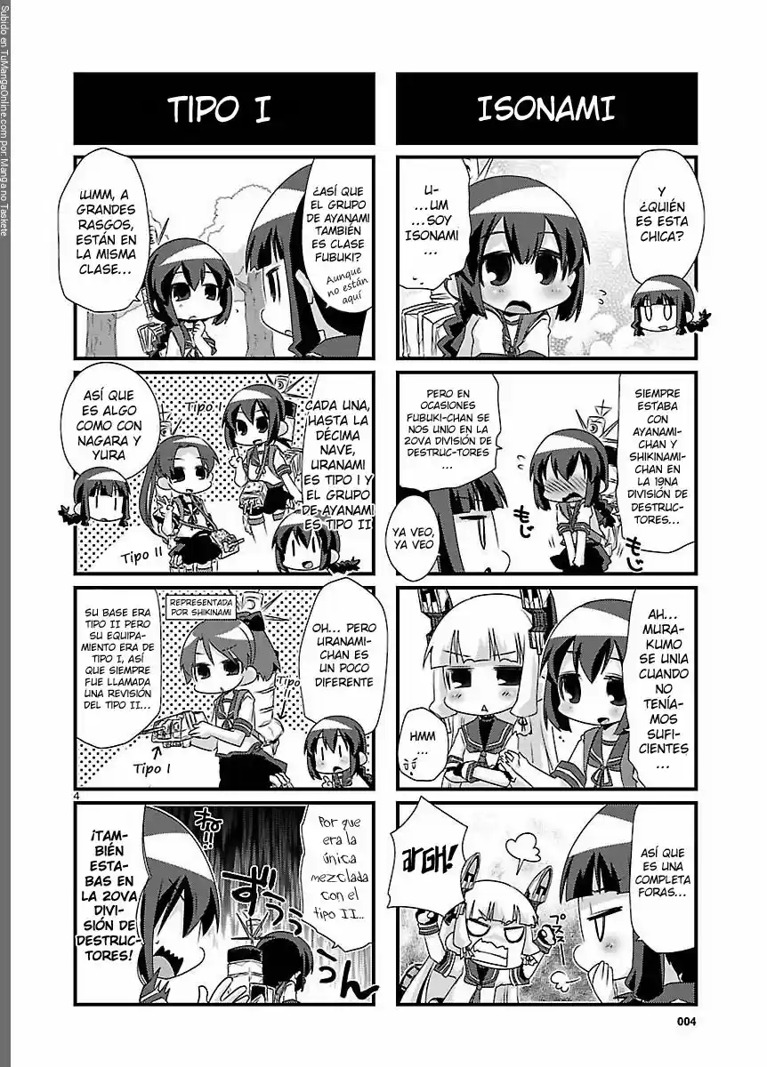 Kantai Collection 4-koma Comic: Fubuki- Ganbarimasu! (2013) - Capítulo 37 - Página 4 - LectorTMOo