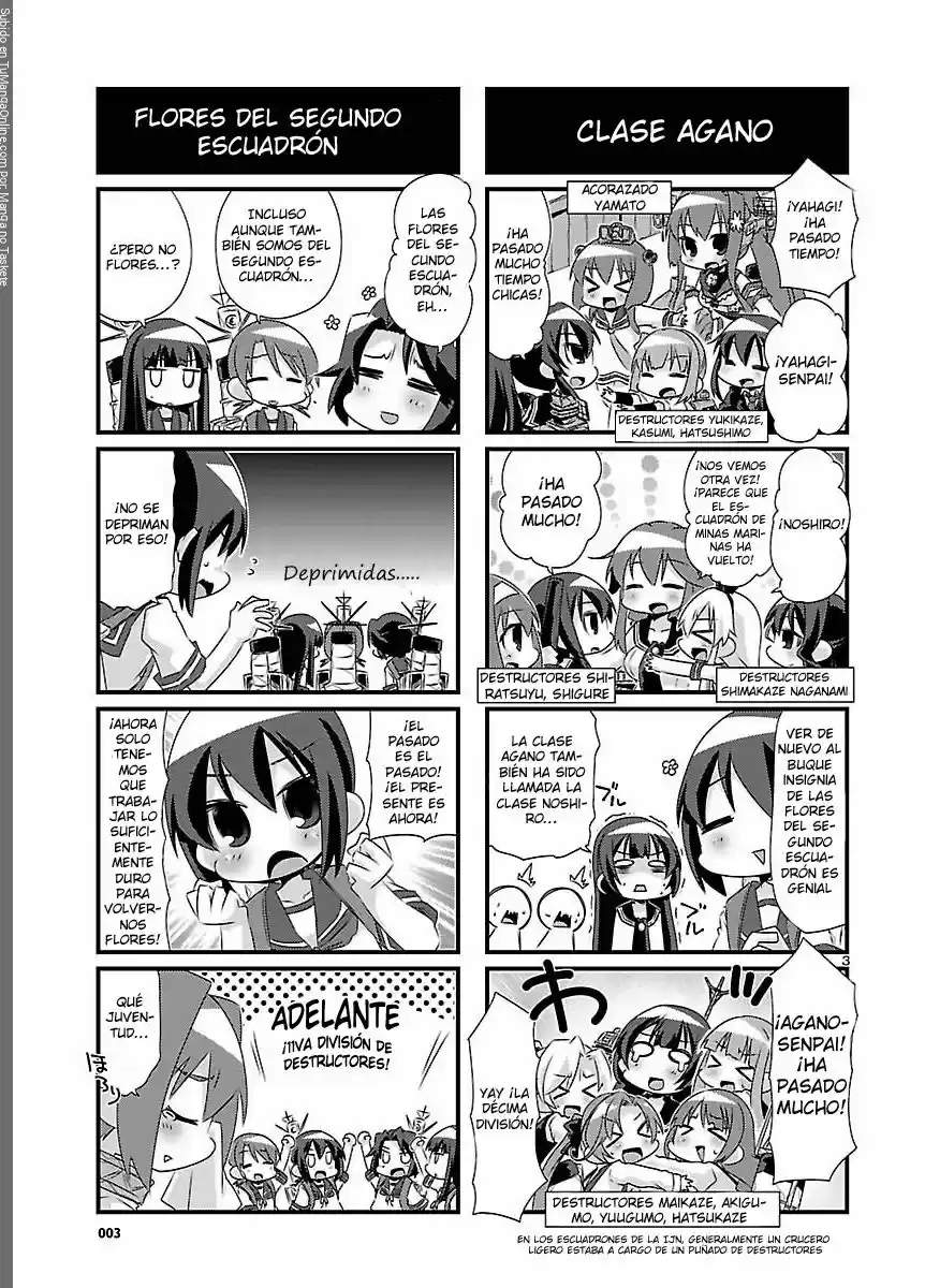 Kantai Collection 4-koma Comic: Fubuki- Ganbarimasu! (2013) - Capítulo 38 - Página 3 - LectorTMOo