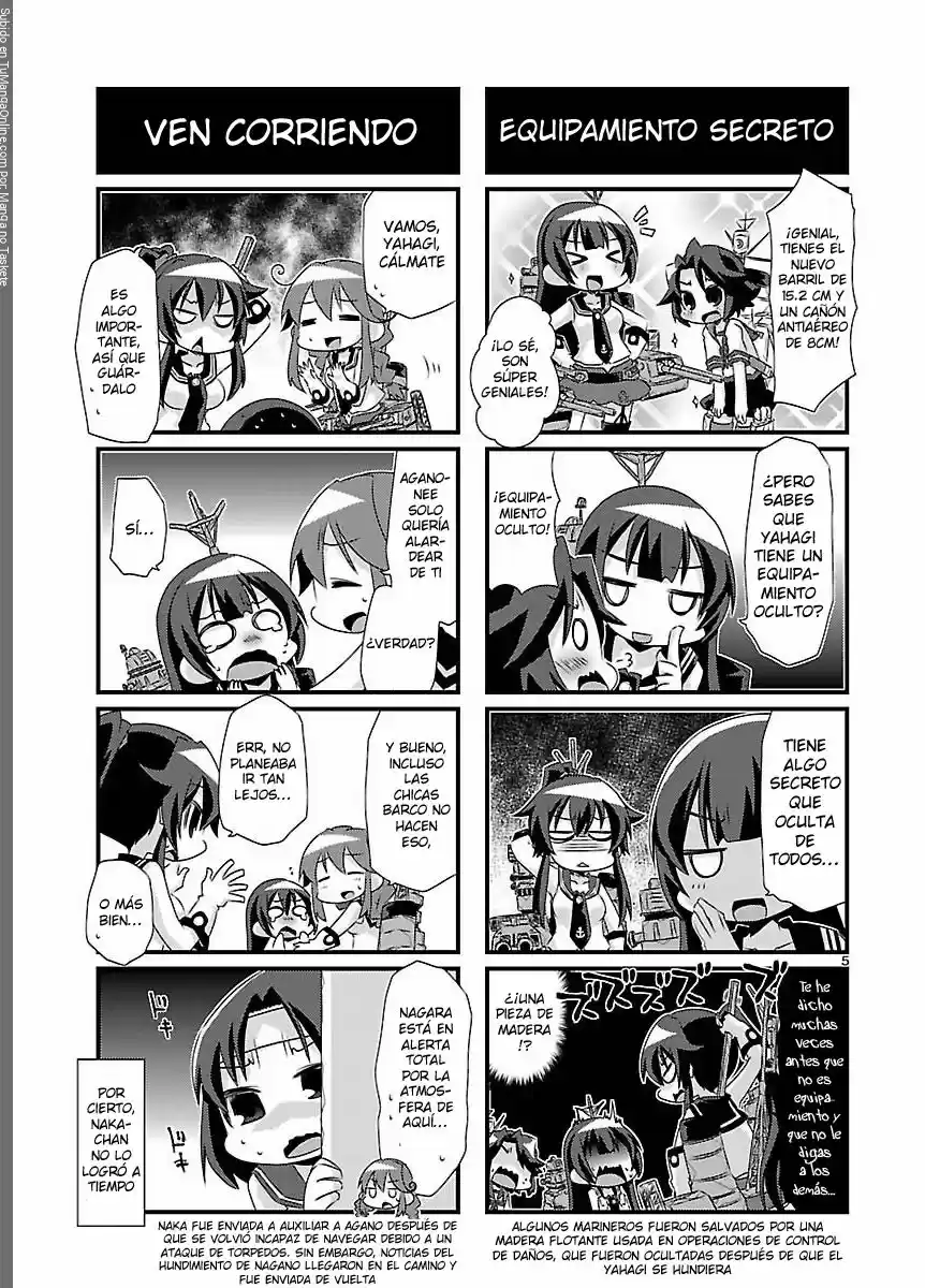 Kantai Collection 4-koma Comic: Fubuki- Ganbarimasu! (2013) - Capítulo 38 - Página 5 - LectorTMOo