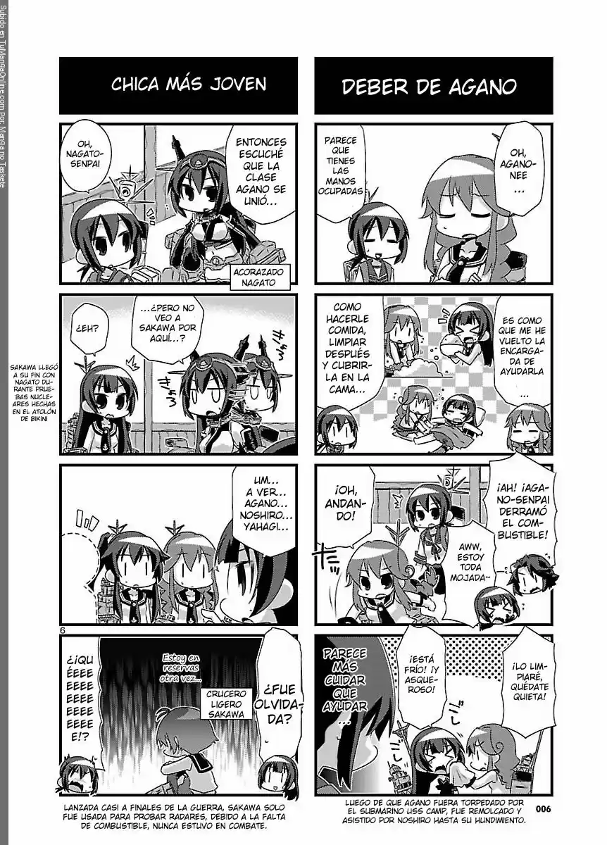 Kantai Collection 4-koma Comic: Fubuki- Ganbarimasu! (2013) - Capítulo 38 - Página 6 - LectorTMOo