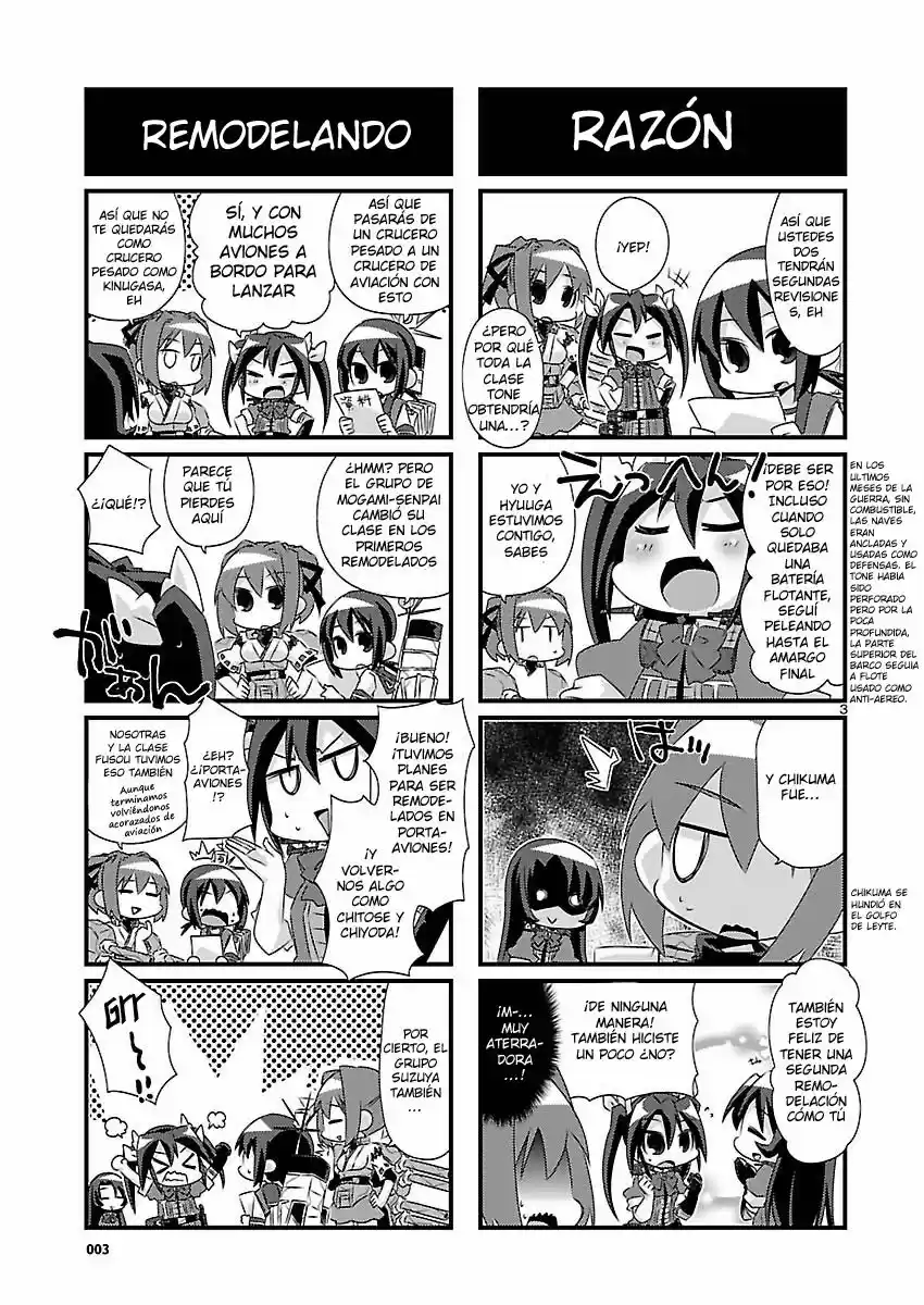 Kantai Collection 4-koma Comic: Fubuki- Ganbarimasu! (2013) - Capítulo 39 - Página 3 - LectorTMOo