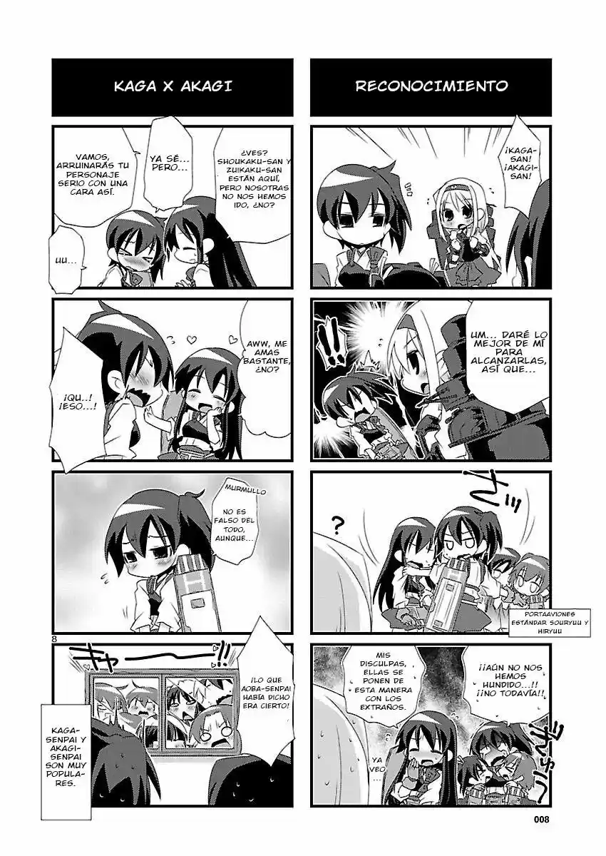 Kantai Collection 4-koma Comic: Fubuki- Ganbarimasu! (2013) - Capítulo 4 - Página 8 - LectorTMOo