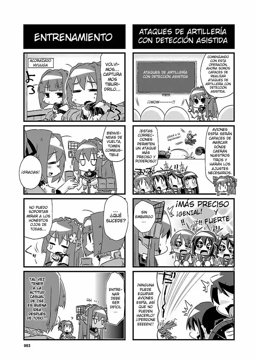 Kantai Collection 4-koma Comic: Fubuki- Ganbarimasu! (2013) - Capítulo 40 - Página 3 - LectorTMOo