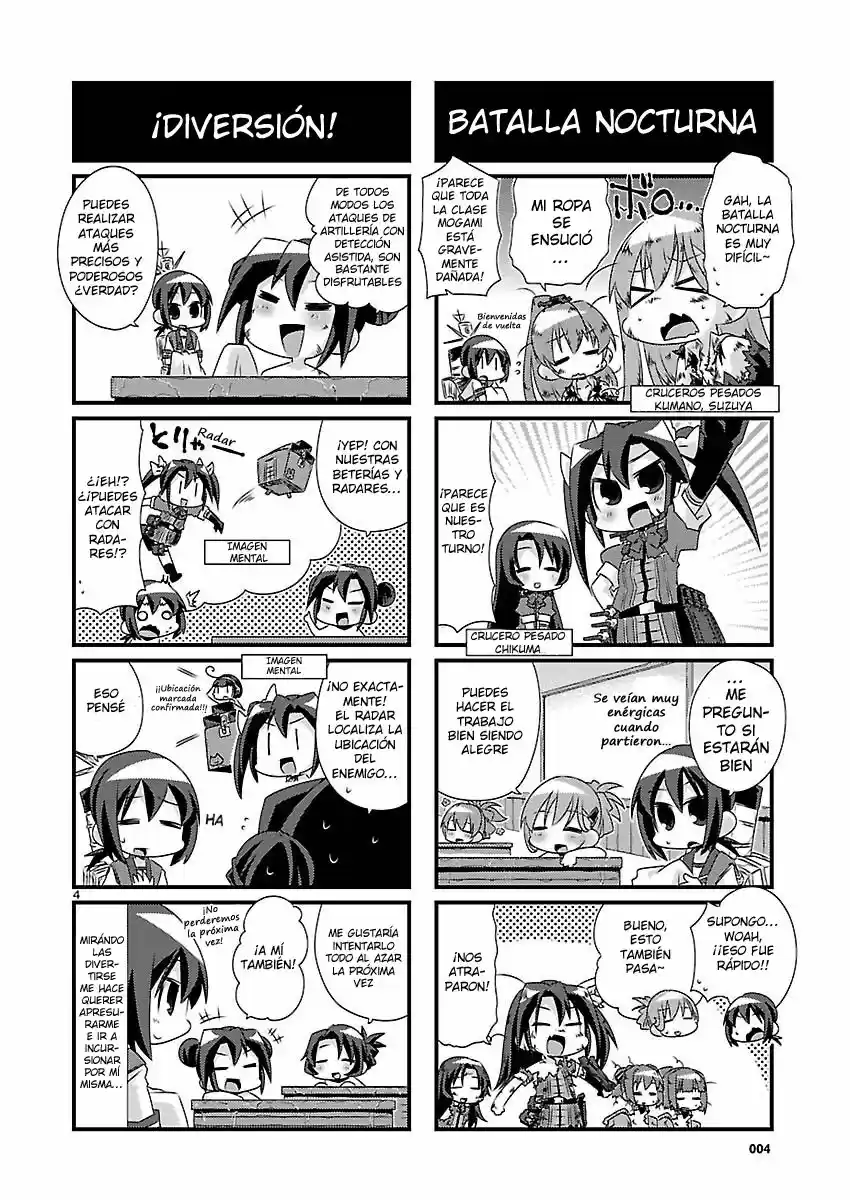 Kantai Collection 4-koma Comic: Fubuki- Ganbarimasu! (2013) - Capítulo 40 - Página 4 - LectorTMOo
