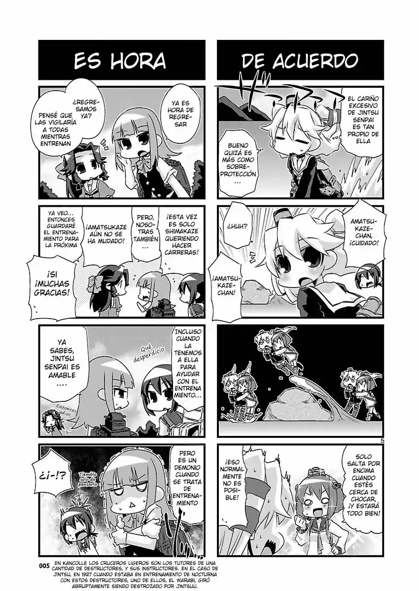 Kantai Collection 4-koma Comic: Fubuki- Ganbarimasu! (2013) - Capítulo 42 - Página 5 - LectorTMOo