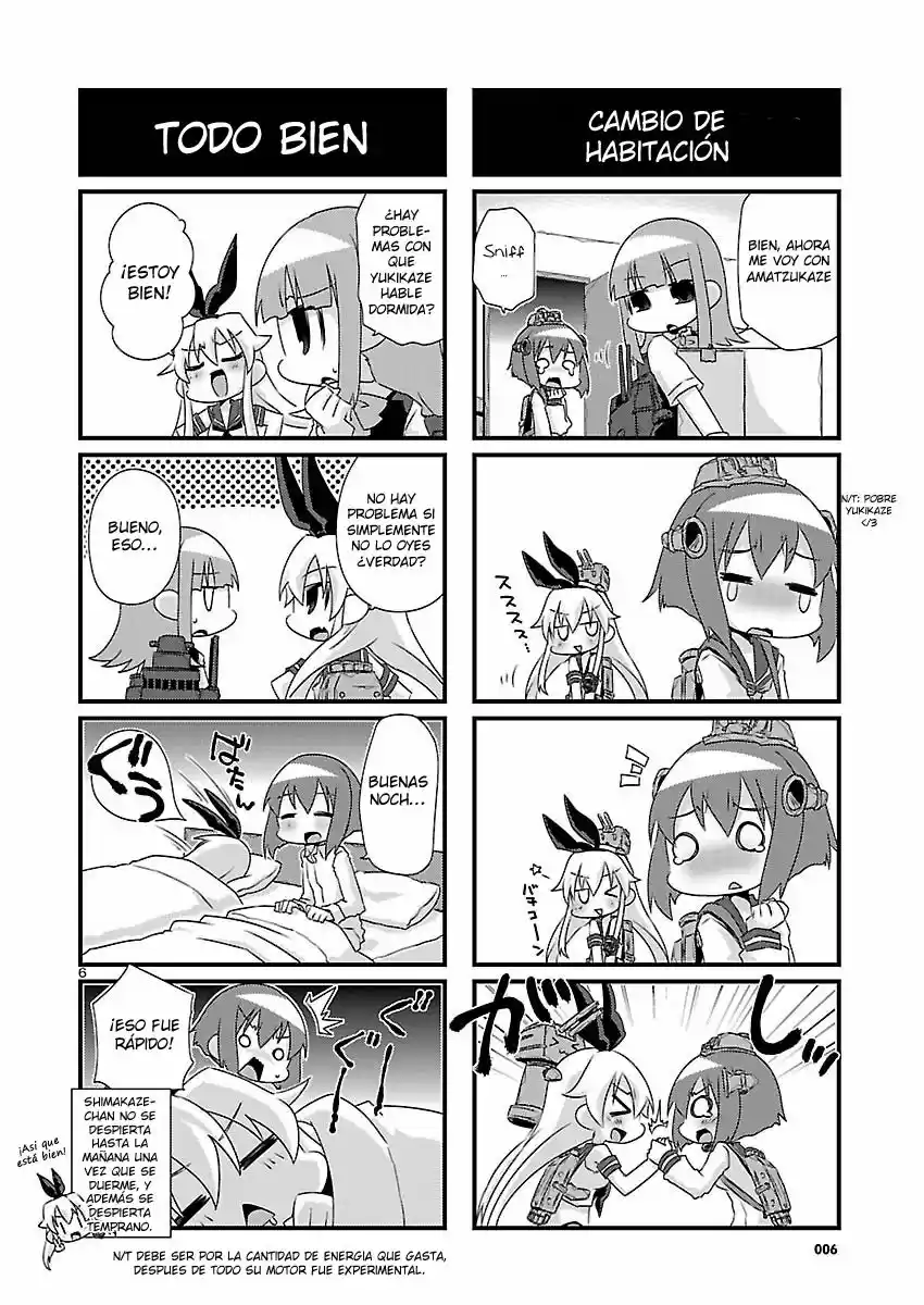Kantai Collection 4-koma Comic: Fubuki- Ganbarimasu! (2013) - Capítulo 42 - Página 6 - LectorTMOo