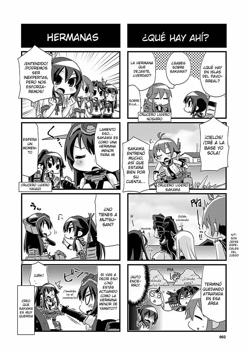 Kantai Collection 4-koma Comic: Fubuki- Ganbarimasu! (2013) - Capítulo 43 - Página 2 - LectorTMOo