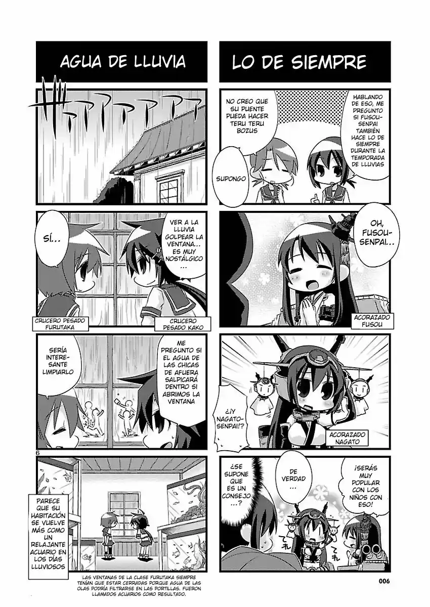 Kantai Collection 4-koma Comic: Fubuki- Ganbarimasu! (2013) - Capítulo 44 - Página 6 - LectorTMOo