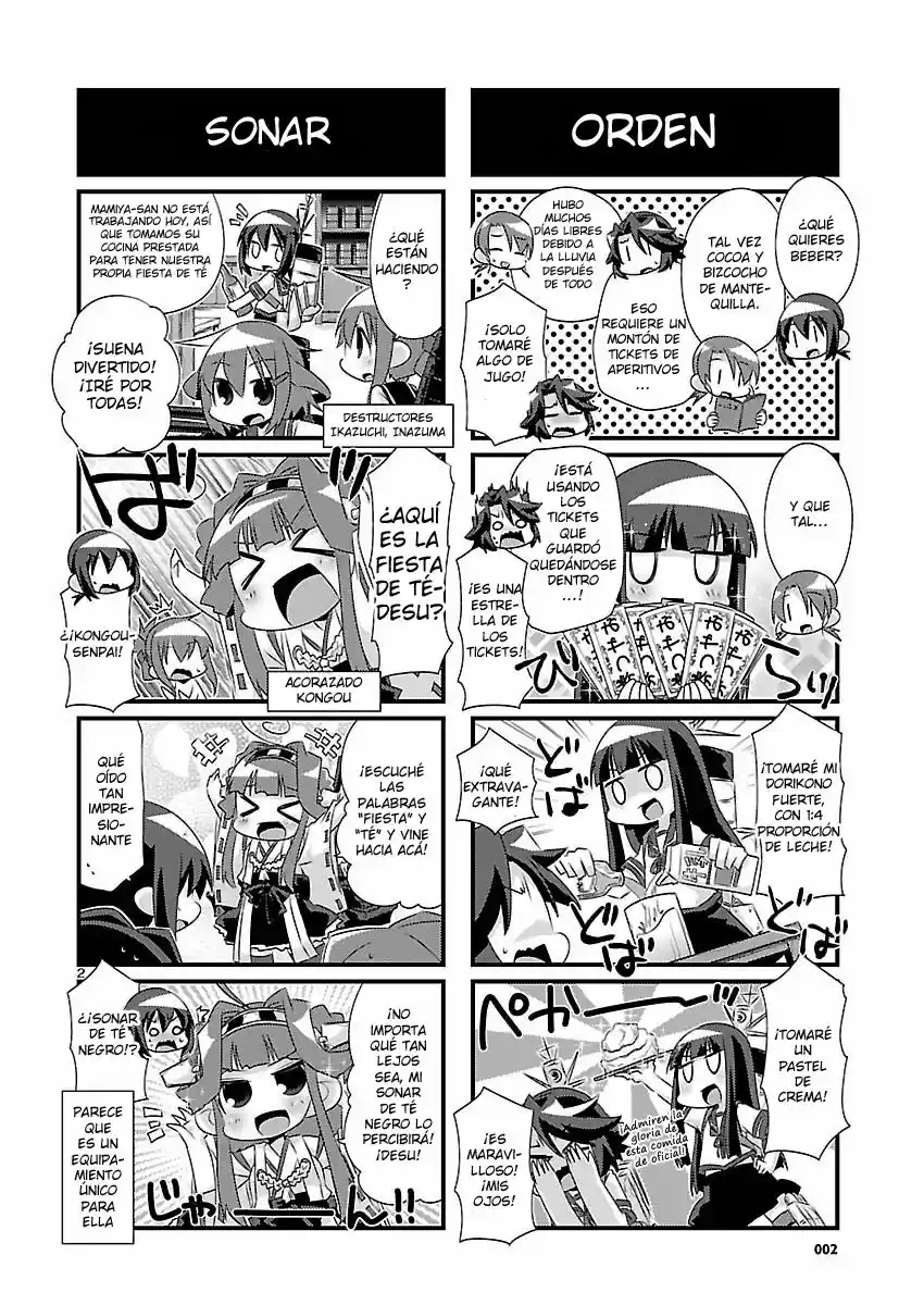 Kantai Collection 4-koma Comic: Fubuki- Ganbarimasu! (2013) - Capítulo 45 - Página 2 - LectorTMOo