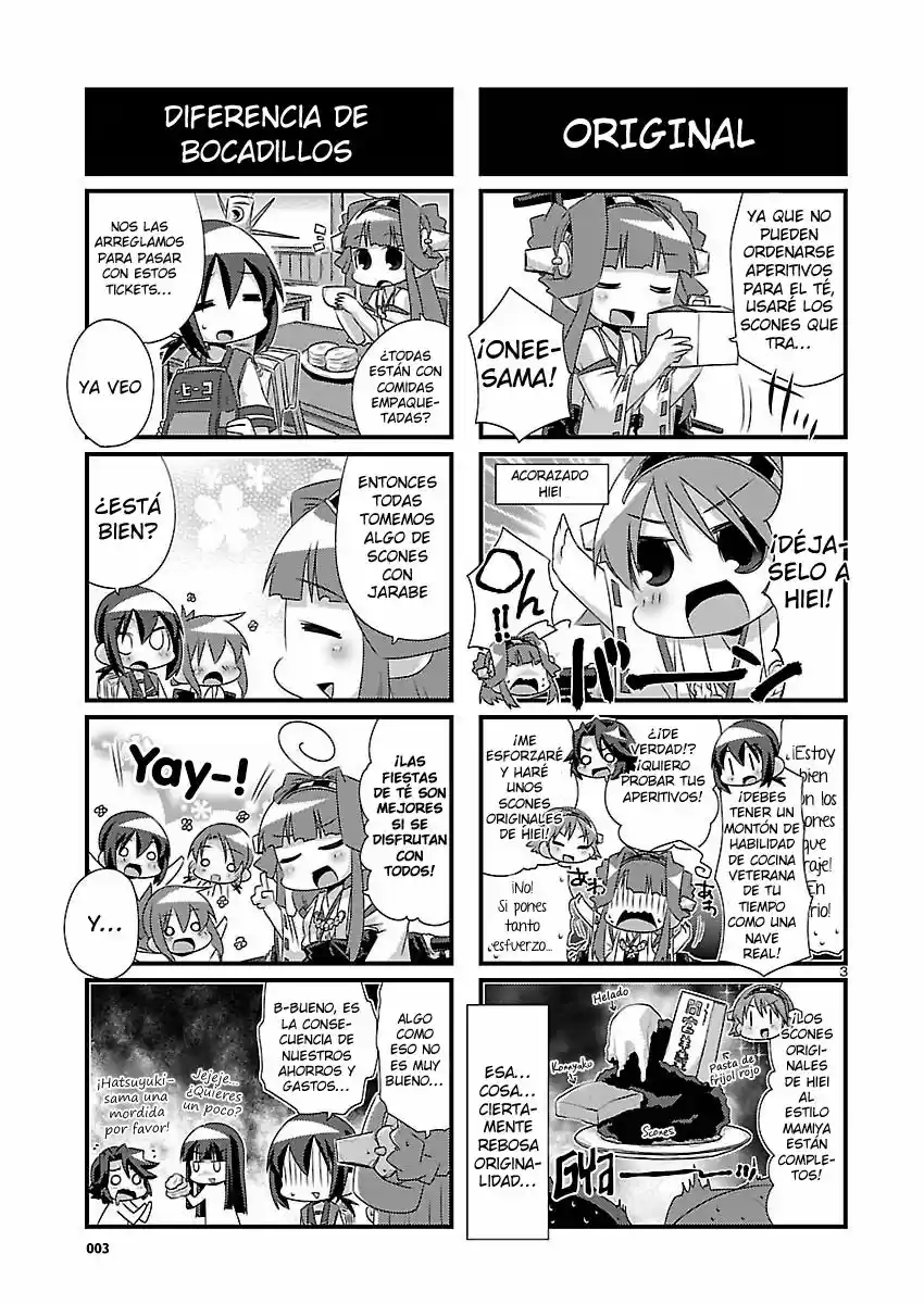Kantai Collection 4-koma Comic: Fubuki- Ganbarimasu! (2013) - Capítulo 45 - Página 3 - LectorTMOo