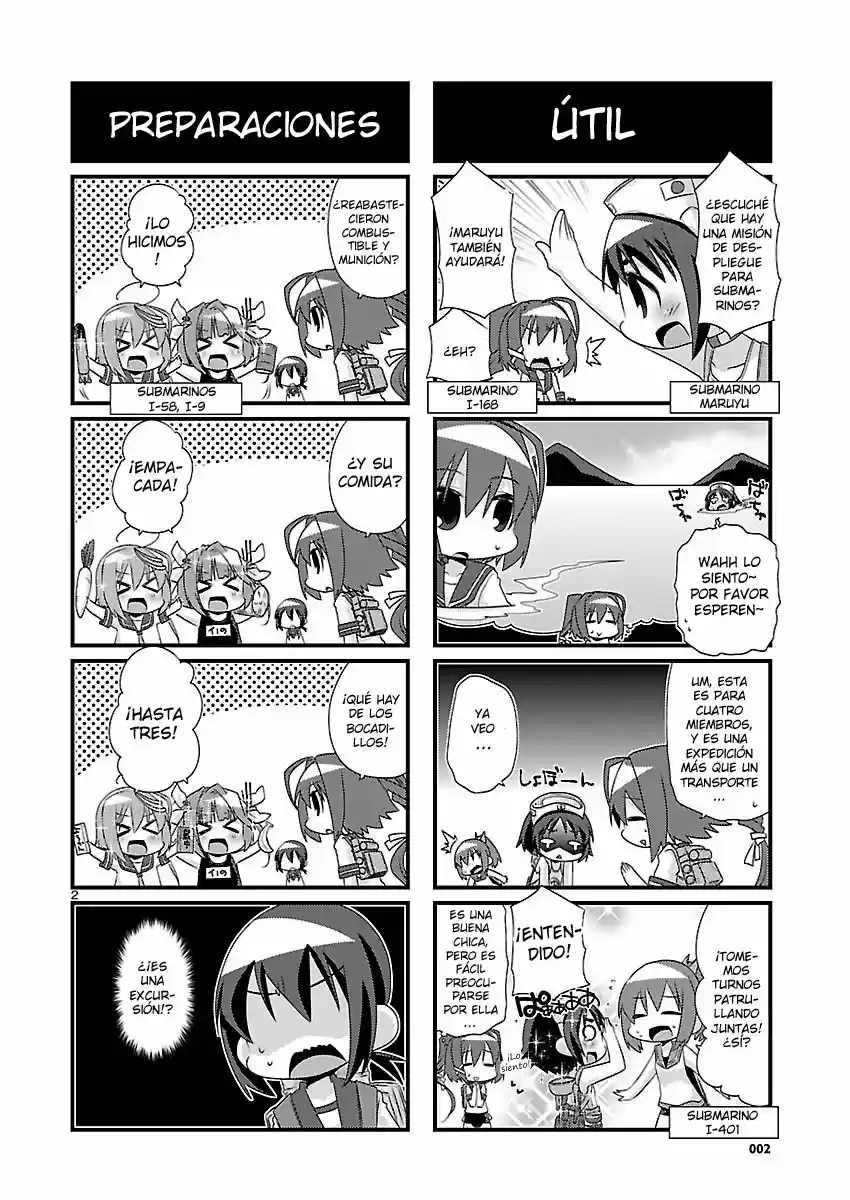 Kantai Collection 4-koma Comic: Fubuki- Ganbarimasu! (2013) - Capítulo 48 - Página 2 - LectorTMOo