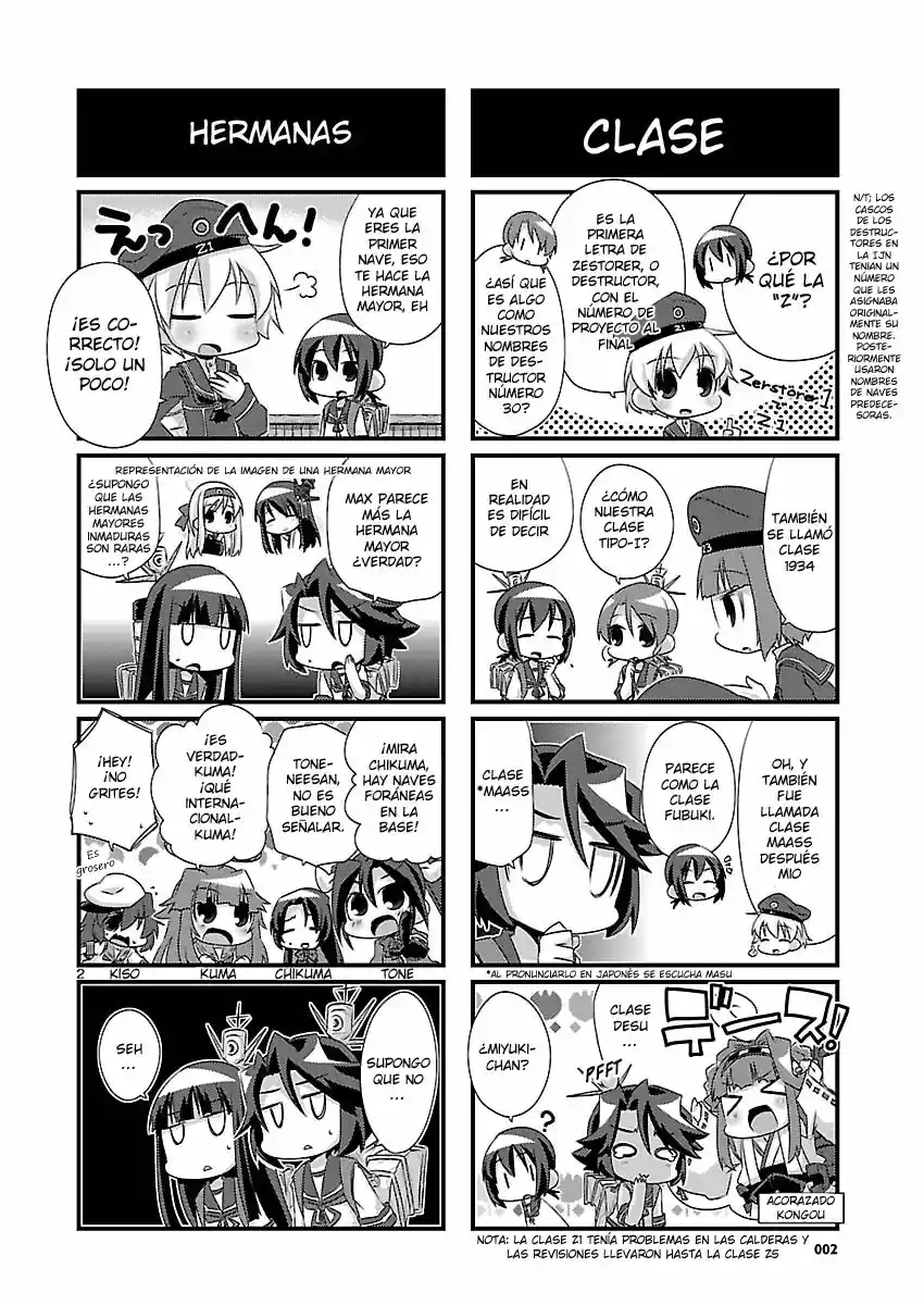 Kantai Collection 4-koma Comic: Fubuki- Ganbarimasu! (2013) - Capítulo 49 - Página 2 - LectorTMOo