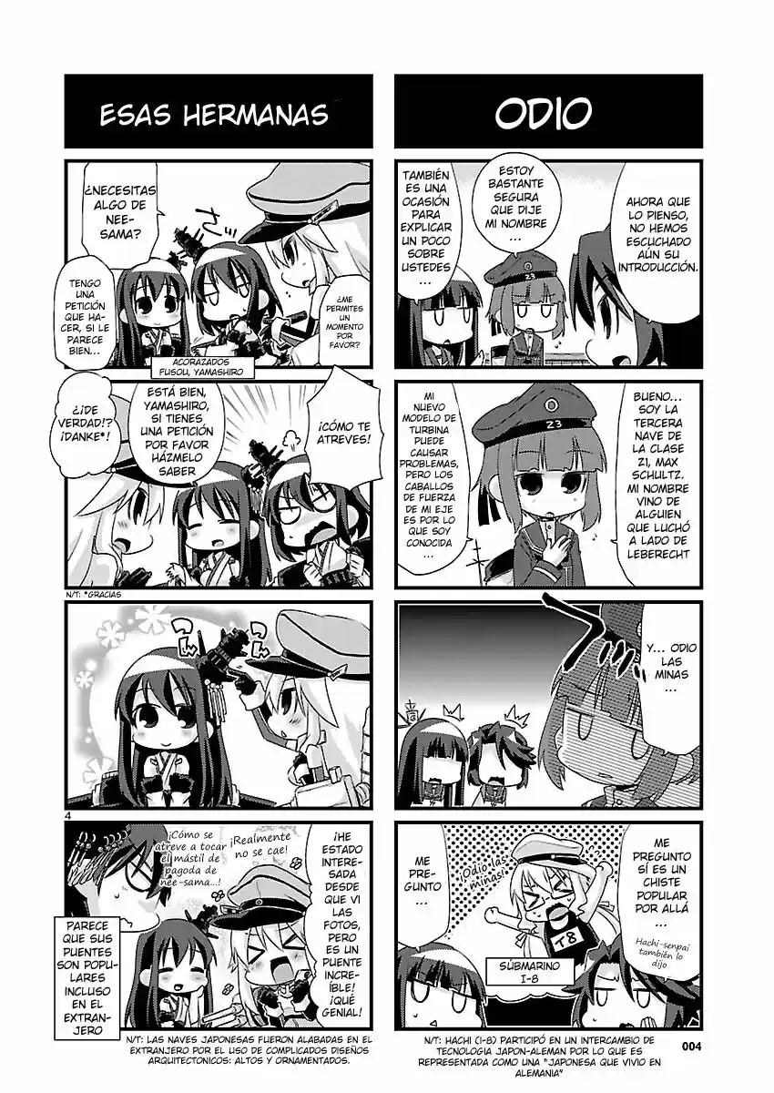 Kantai Collection 4-koma Comic: Fubuki- Ganbarimasu! (2013) - Capítulo 49 - Página 4 - LectorTMOo