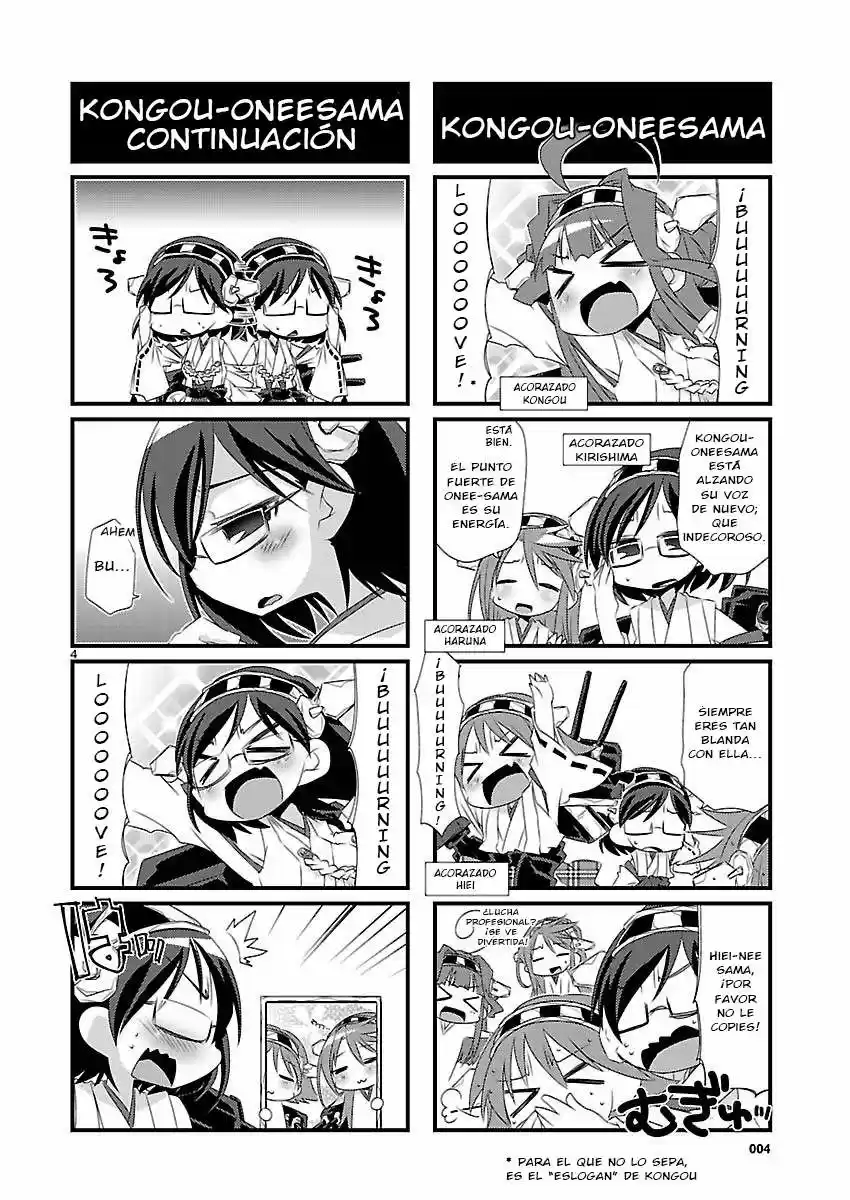 Kantai Collection 4-koma Comic: Fubuki- Ganbarimasu! (2013) - Capítulo 5 - Página 4 - LectorTMOo