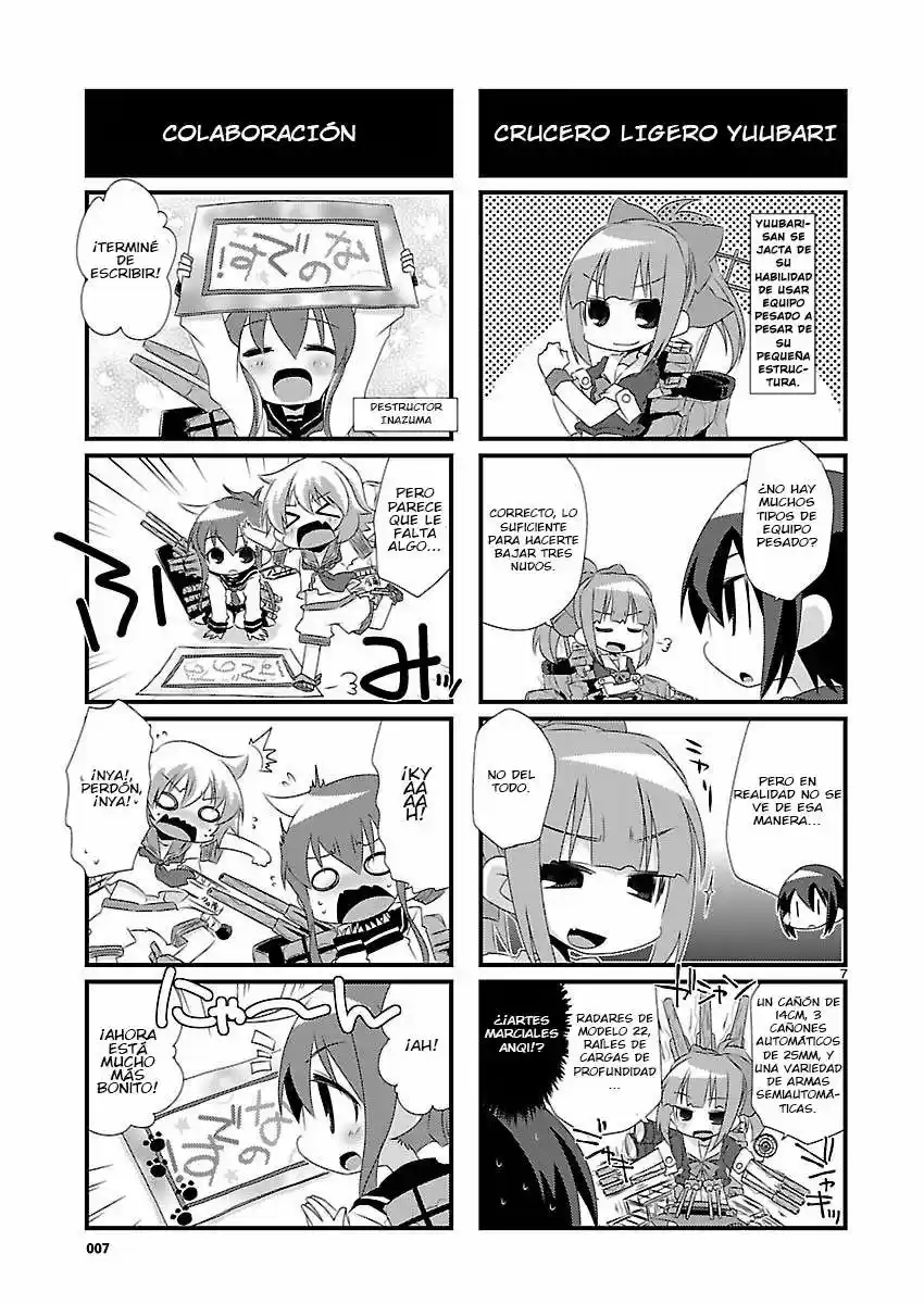 Kantai Collection 4-koma Comic: Fubuki- Ganbarimasu! (2013) - Capítulo 5 - Página 7 - LectorTMOo