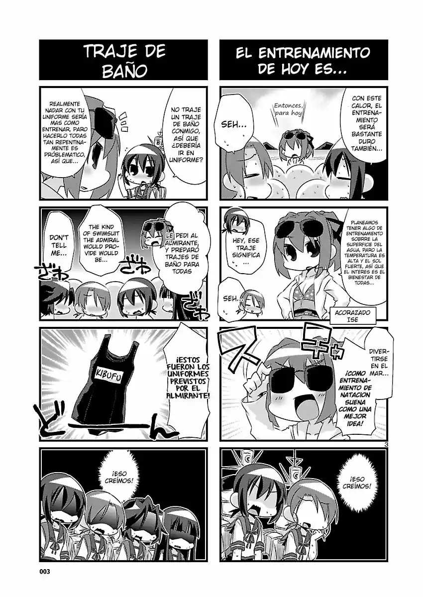 Kantai Collection 4-koma Comic: Fubuki- Ganbarimasu! (2013) - Capítulo 50 - Página 3 - LectorTMOo
