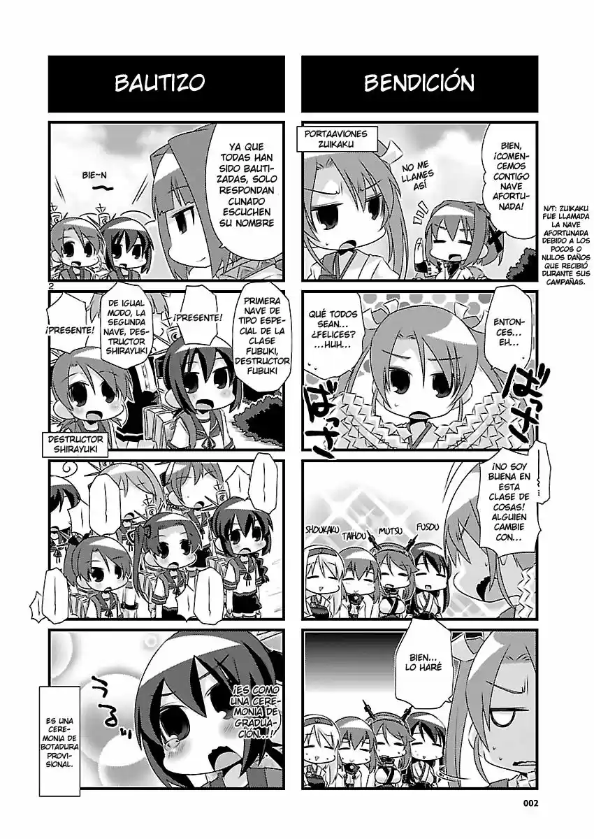 Kantai Collection 4-koma Comic: Fubuki- Ganbarimasu! (2013) - Capítulo 53 - Página 2 - LectorTMOo