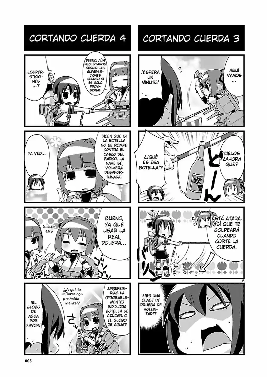 Kantai Collection 4-koma Comic: Fubuki- Ganbarimasu! (2013) - Capítulo 53 - Página 5 - LectorTMOo