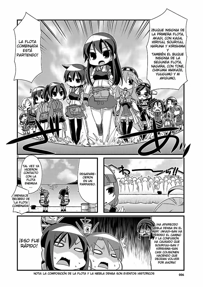 Kantai Collection 4-koma Comic: Fubuki- Ganbarimasu! (2013) - Capítulo 55 - Página 6 - LectorTMOo