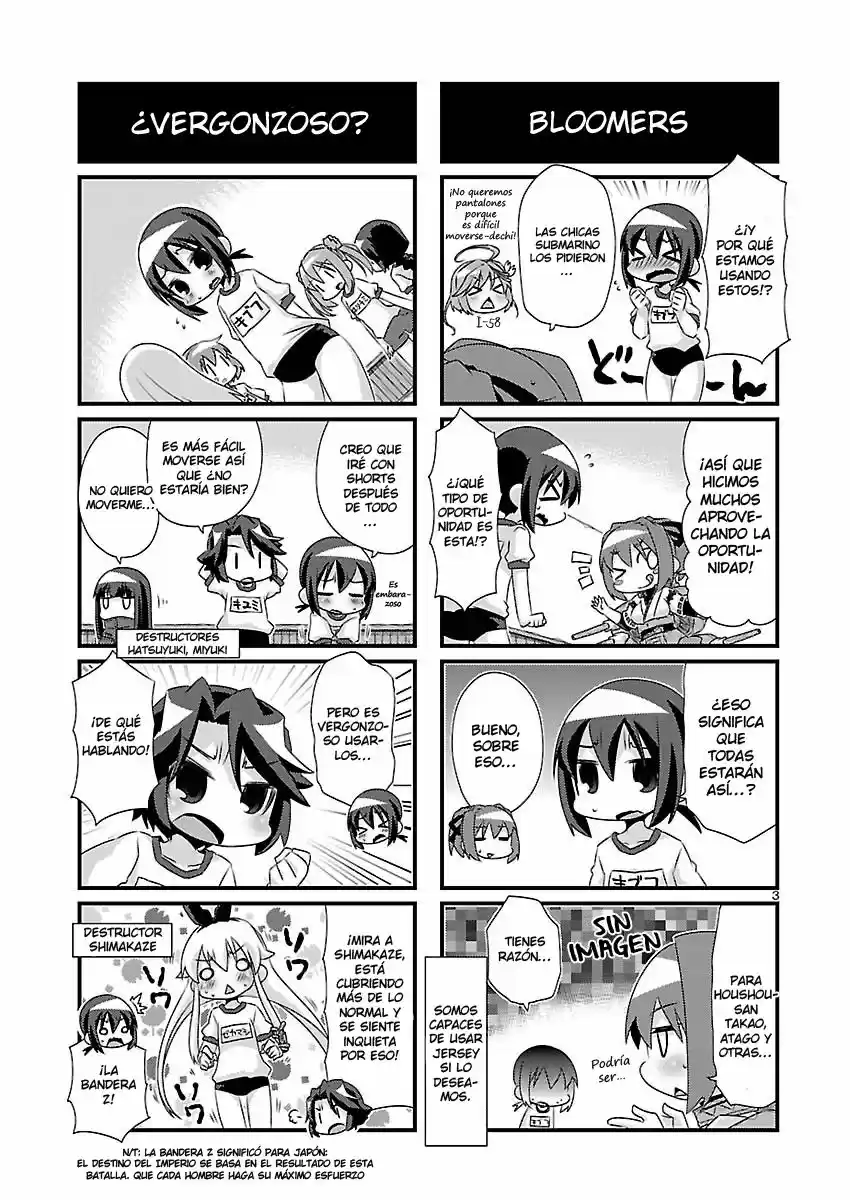 Kantai Collection 4-koma Comic: Fubuki- Ganbarimasu! (2013) - Capítulo 59 - Página 3 - LectorTMOo