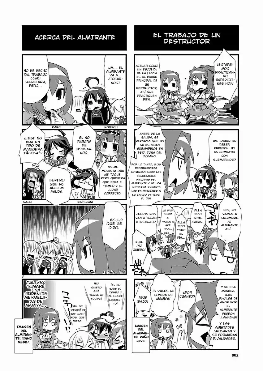 Kantai Collection 4-koma Comic: Fubuki- Ganbarimasu! (2013) - Capítulo 6 - Página 2 - LectorTMOo