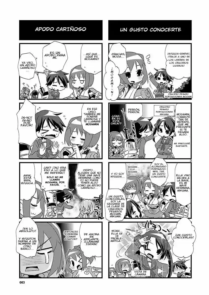 Kantai Collection 4-koma Comic: Fubuki- Ganbarimasu! (2013) - Capítulo 6 - Página 3 - LectorTMOo